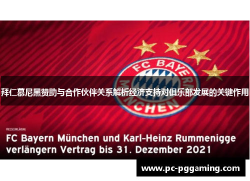 拜仁慕尼黑赞助与合作伙伴关系解析经济支持对俱乐部发展的关键作用